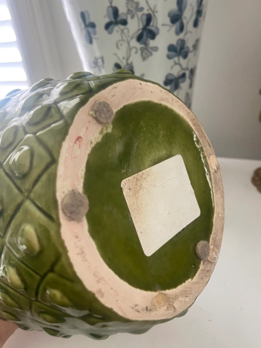 Green Pineapple 🍍 Decorative Object - 16" - photo 3