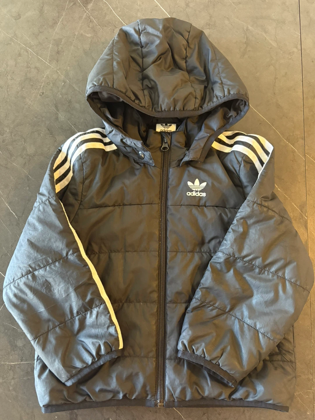 Adidas Puffer Jacket Youth Size S 4-5