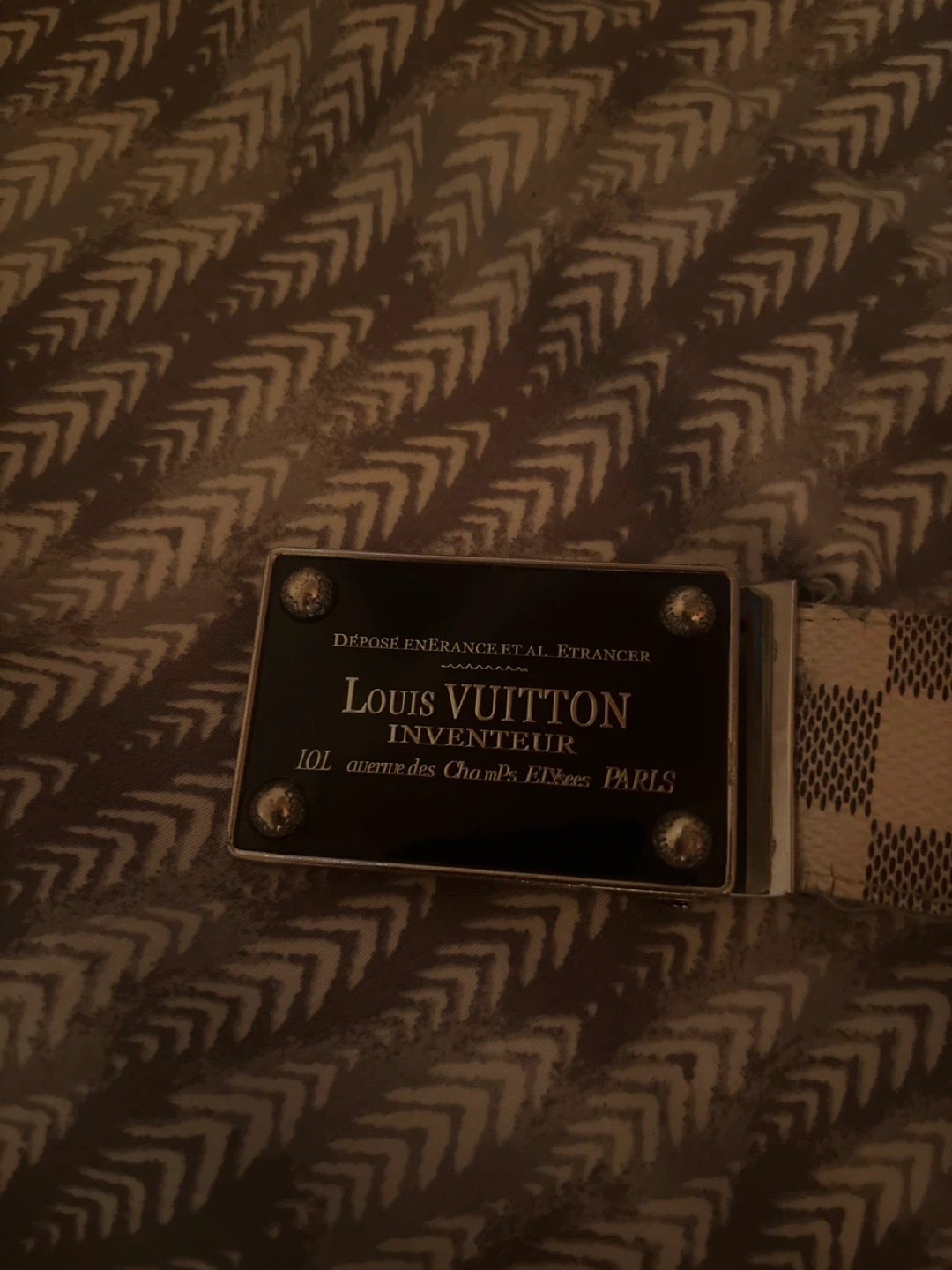 Louis Vuitton Monogram Belt