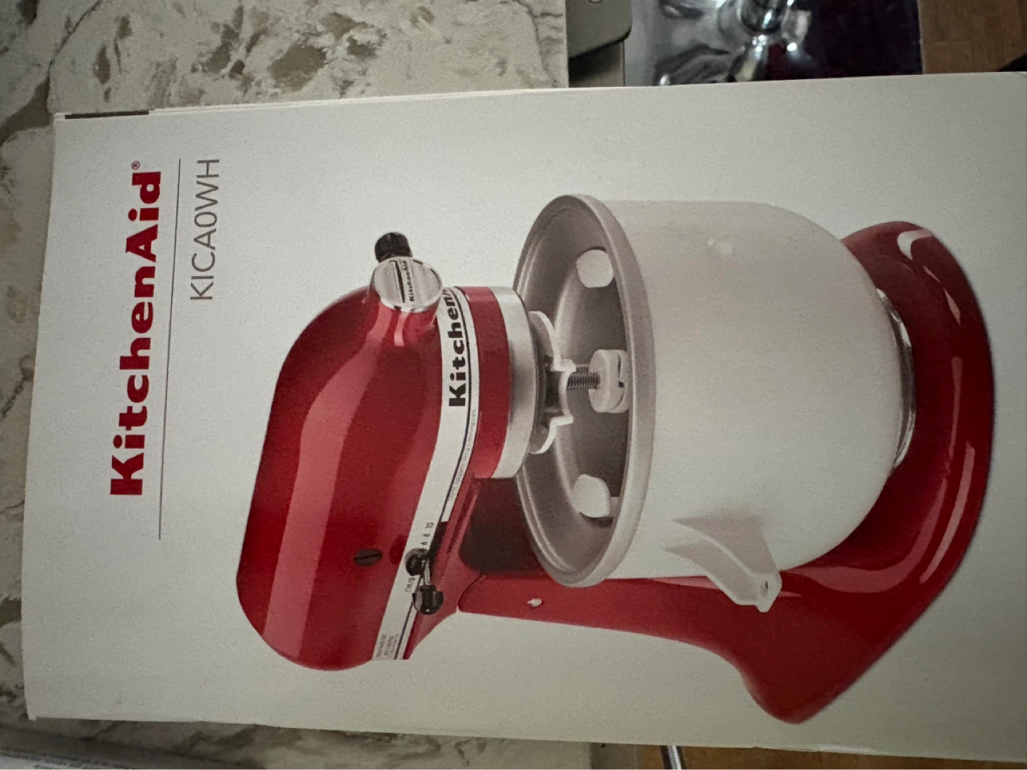 KitchenAid Ice Cream Maker Stand Mixer Attachment KICA0WH - photo 4