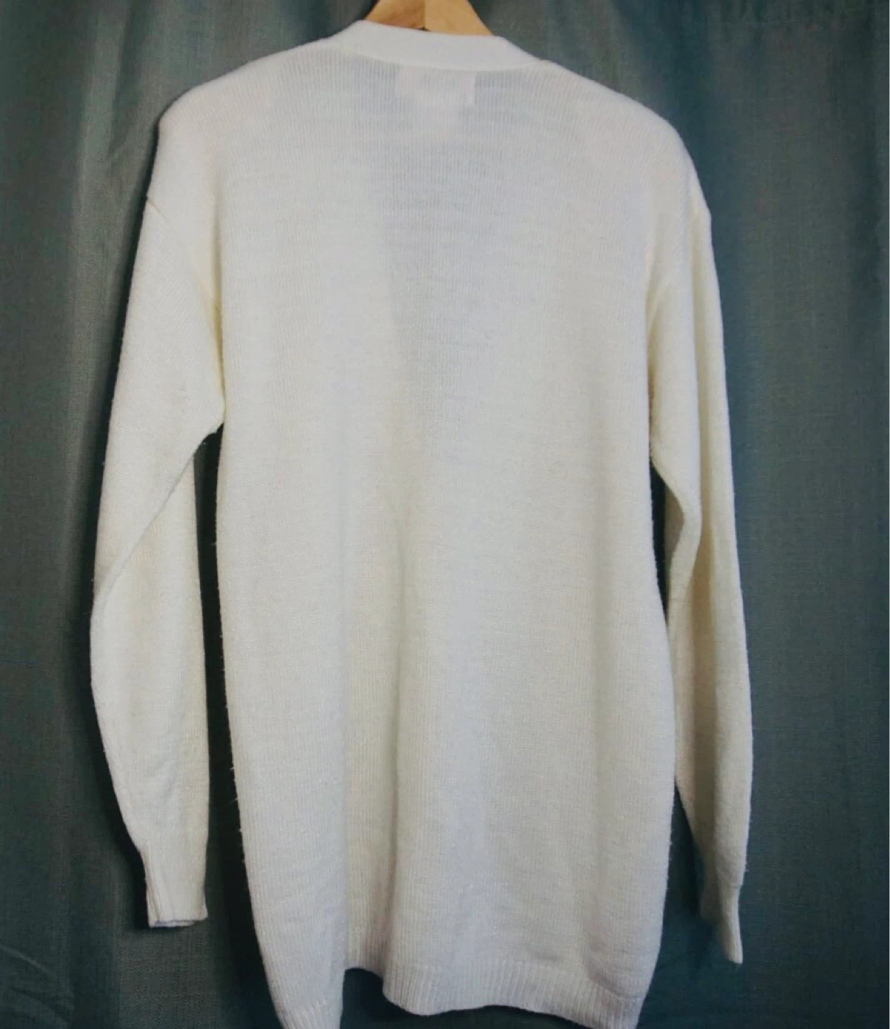Cream Embellished Cardigan
