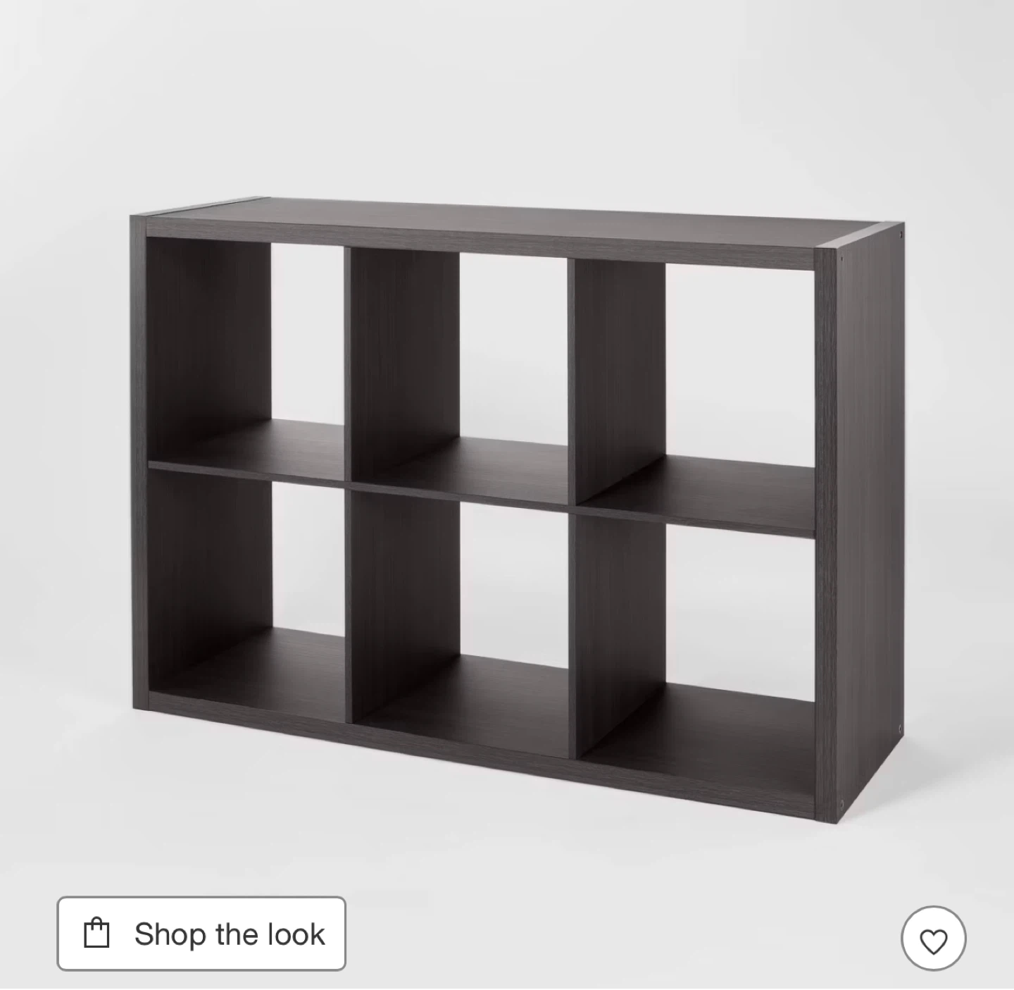 6-Cube Storage Organizer - Dark Espresso - photo 3