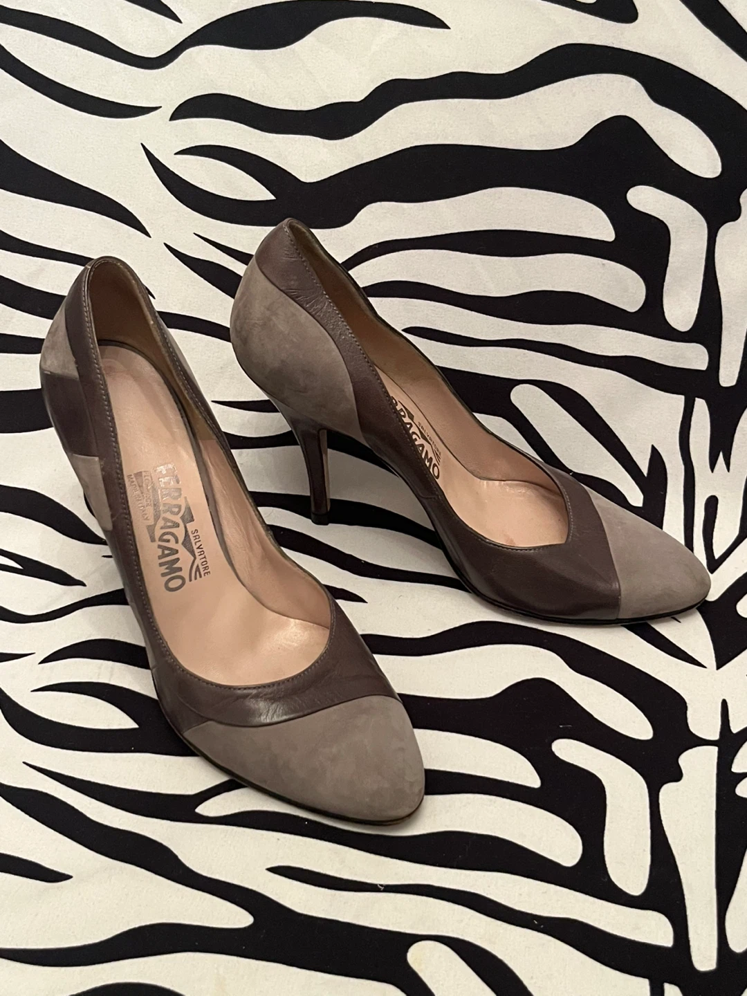 🖤 Salvatore Ferragamo stiletto high heels size 7.5 B women’s 🖤 - photo 2