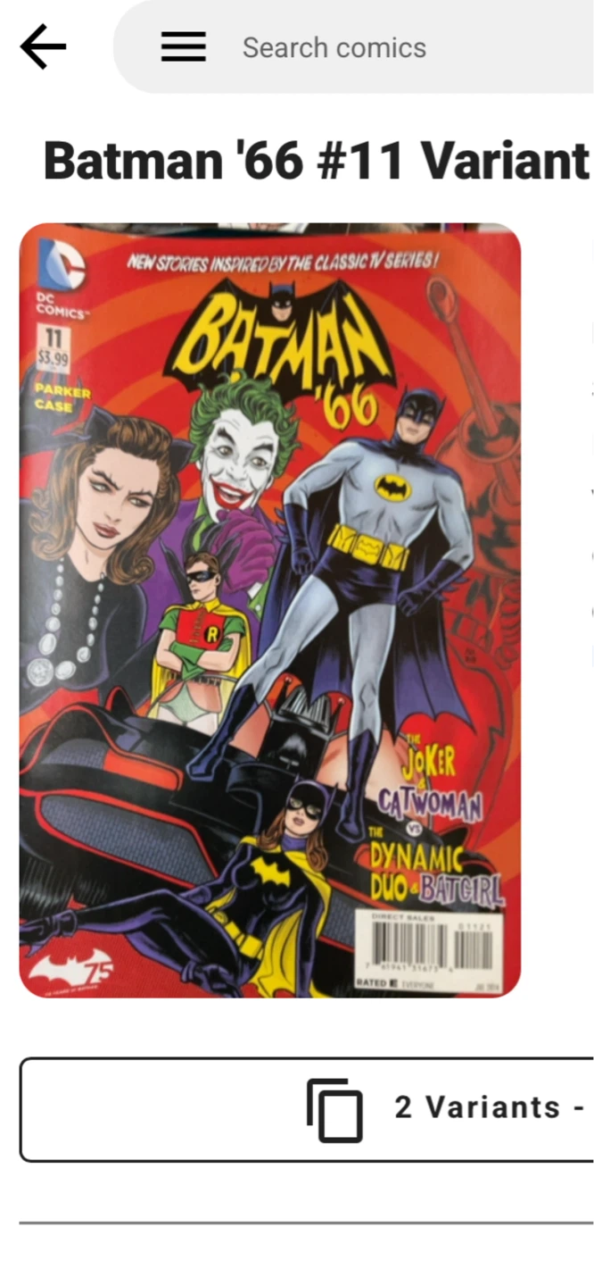 Batman '66 #11 Variant Comic