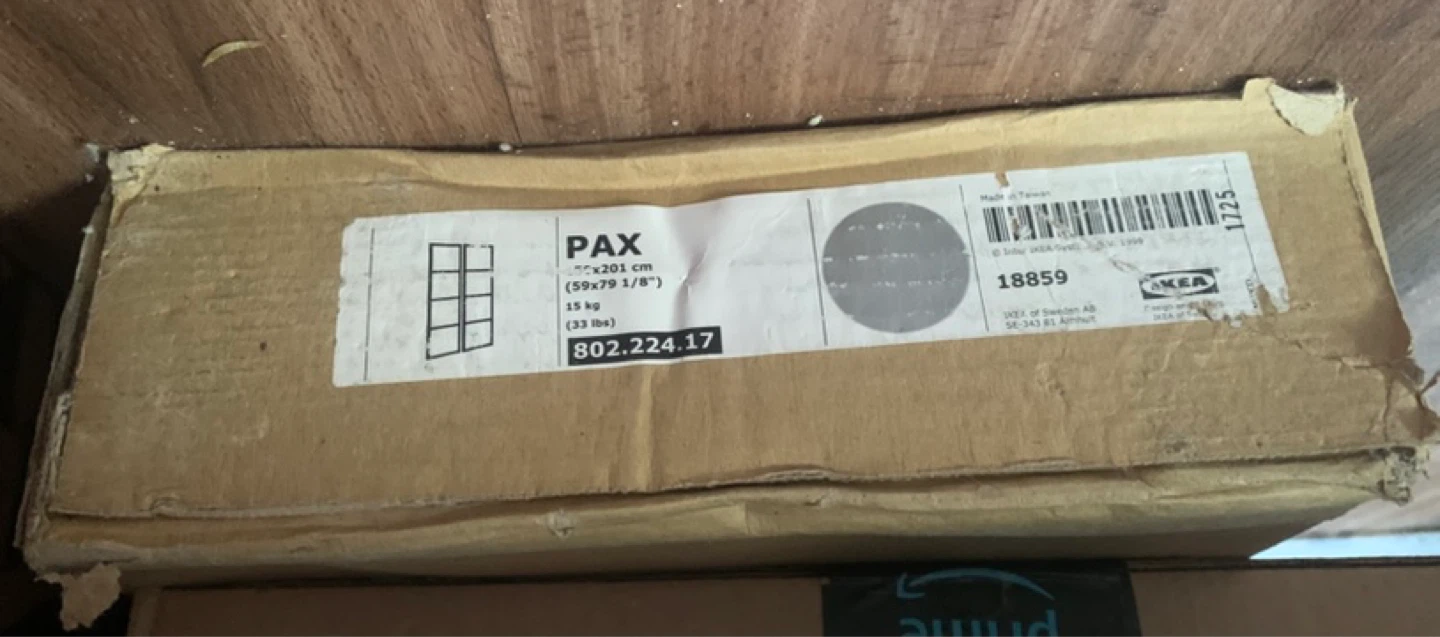 IKEA PAX Wardrobe door frame
