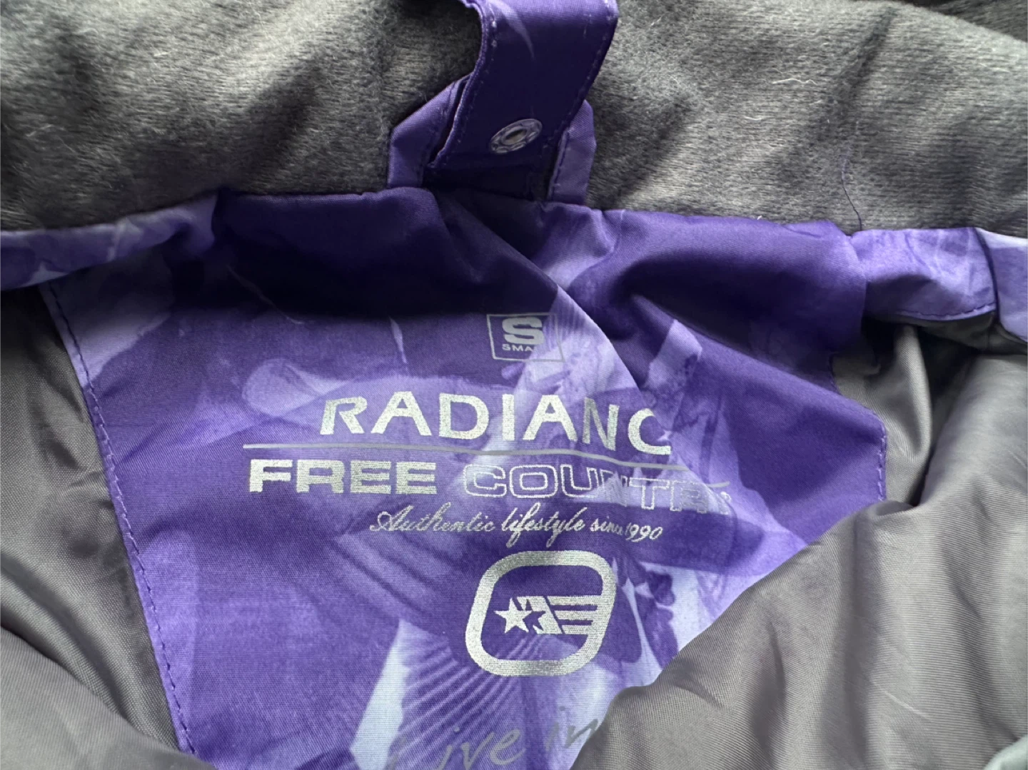Free Country Purple Floral Winter Jacket - Small - photo 3