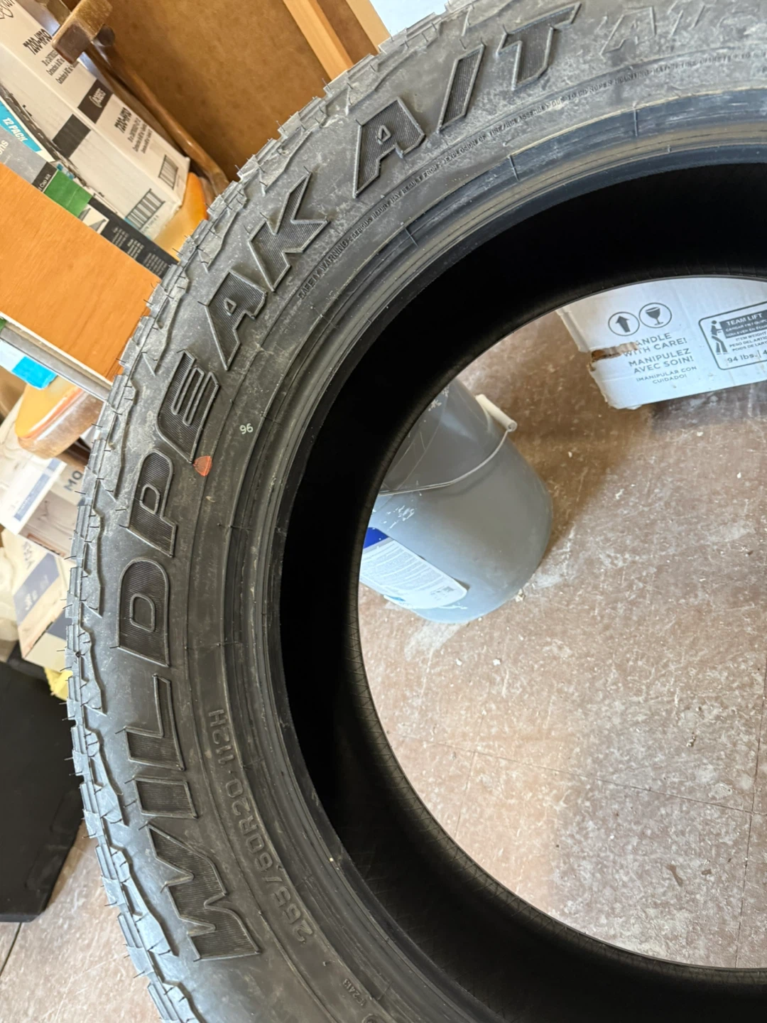 Wildpeak AT3W Tire 265/60R20 - photo 5