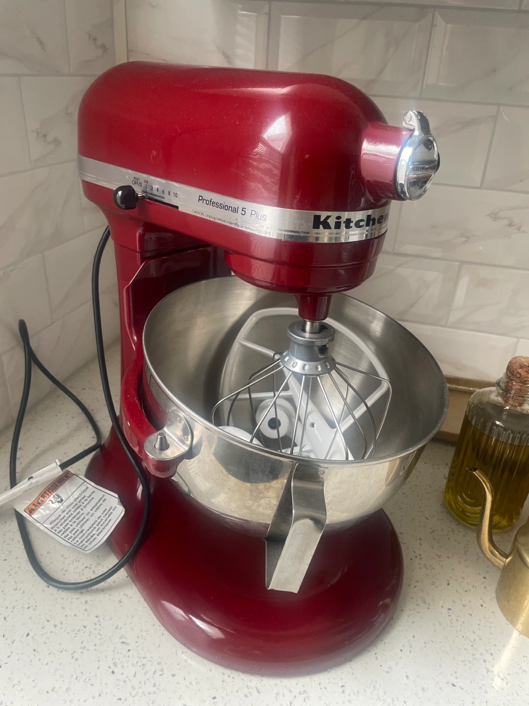 KitchenAid Professional 5 Plus Stand Mixer - Red