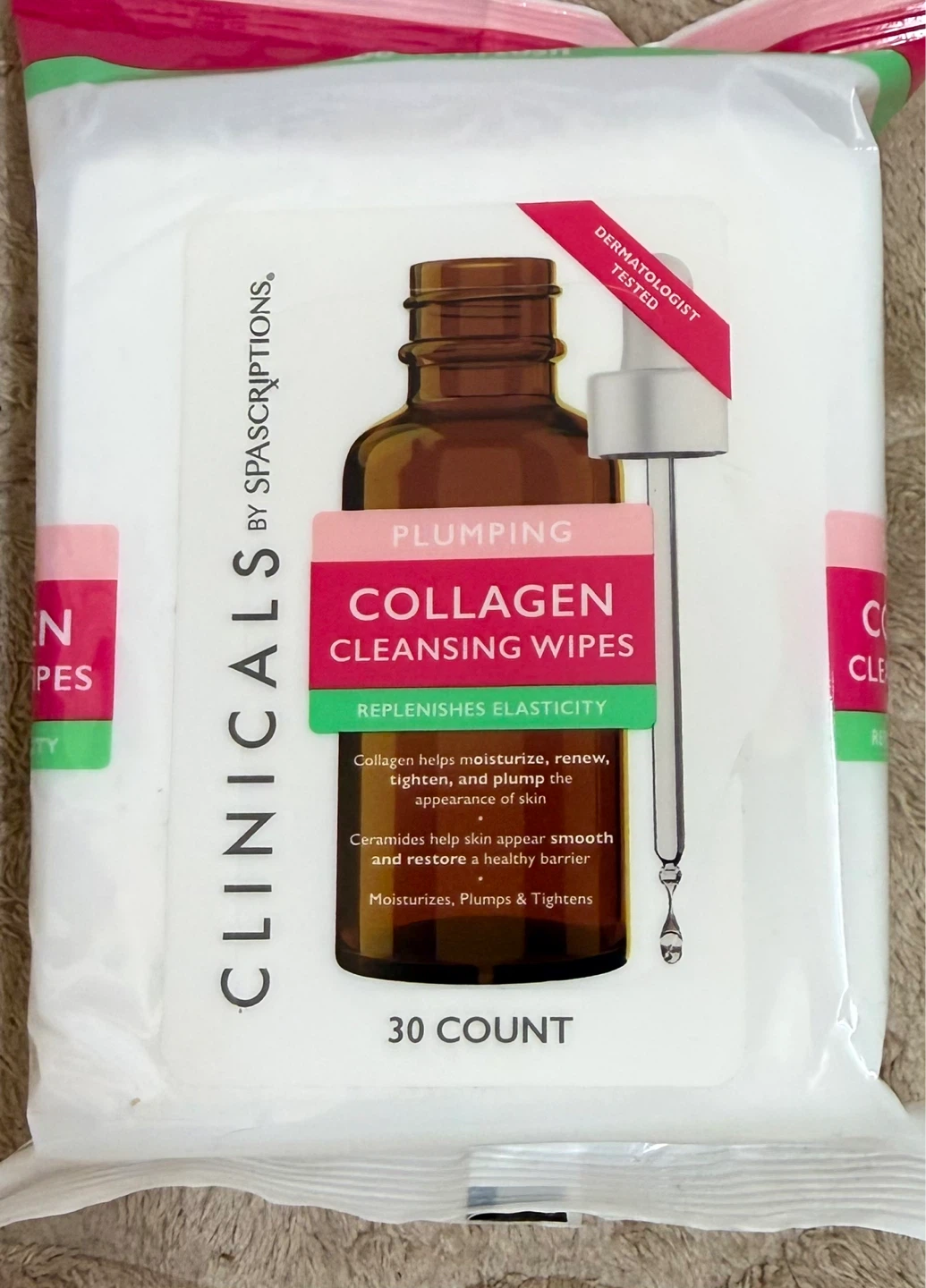 ♨️Collagen Cleansing Wipes 30 Count♨️