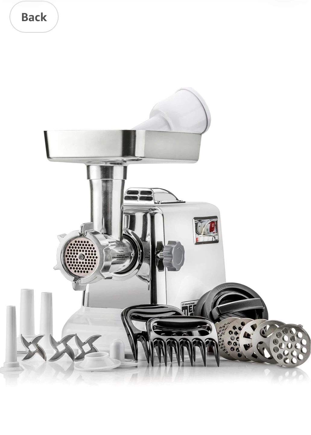 Meat Grinder with Accessories