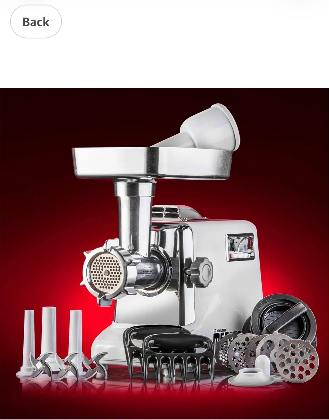 Meat Grinder with Accessories - photo 2