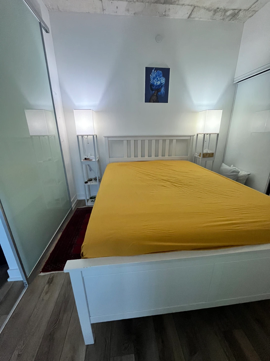 MOVING SALE | IKEA HEMNES White Bed Frame - photo 2