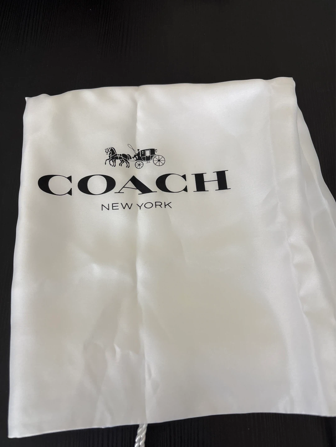 Coach Drawstring Dust Bag