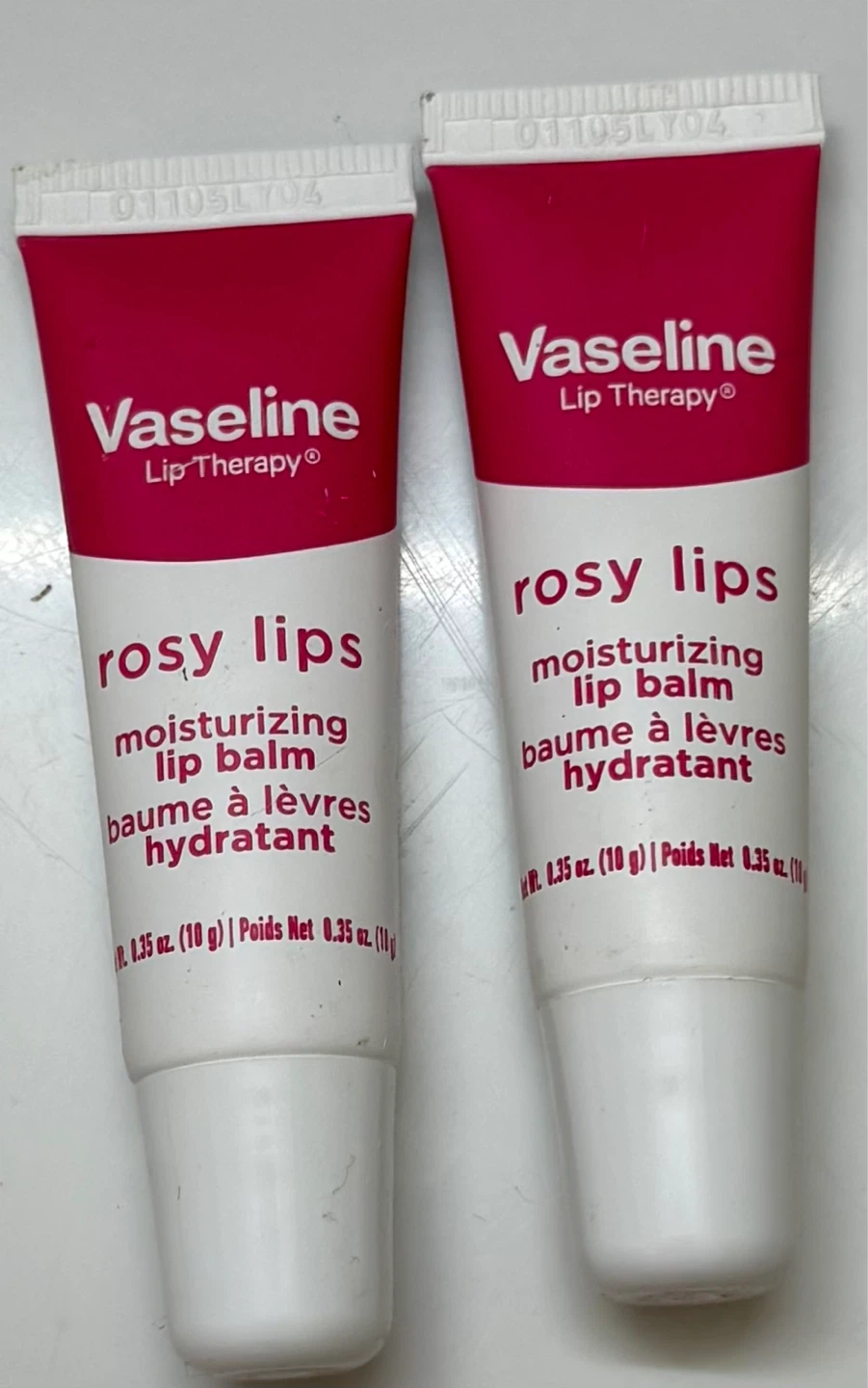 Vaseline Lip Therapy Rosy Lips Moisturizing Lip Balm (2-Pack)
