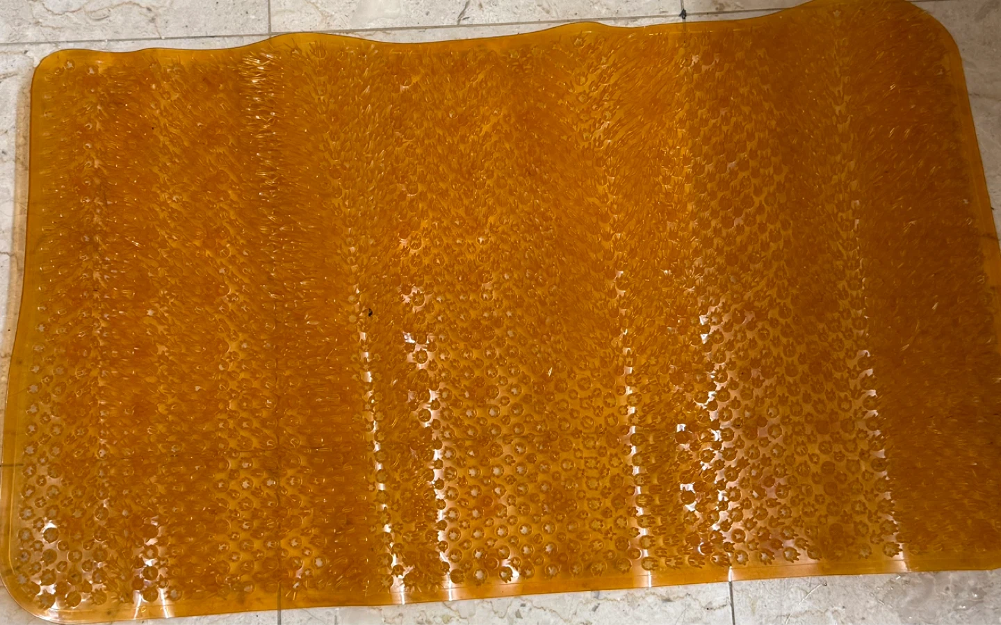 Orange Textured Acupressure Mat