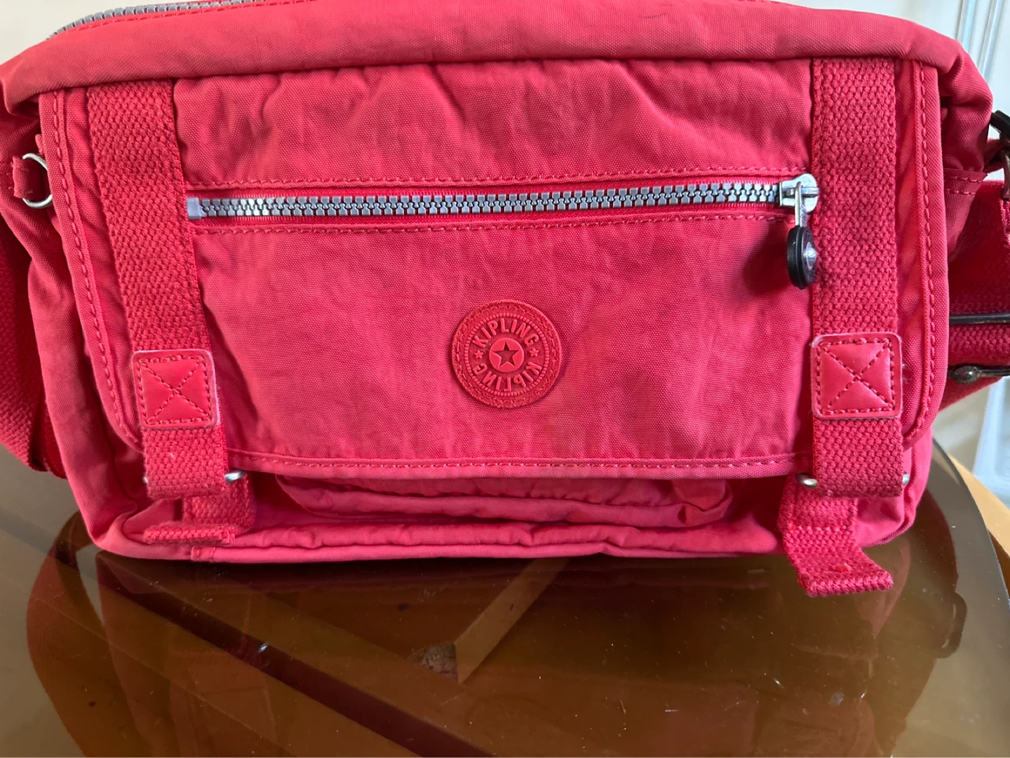 Kipling Red Crossbody Bag