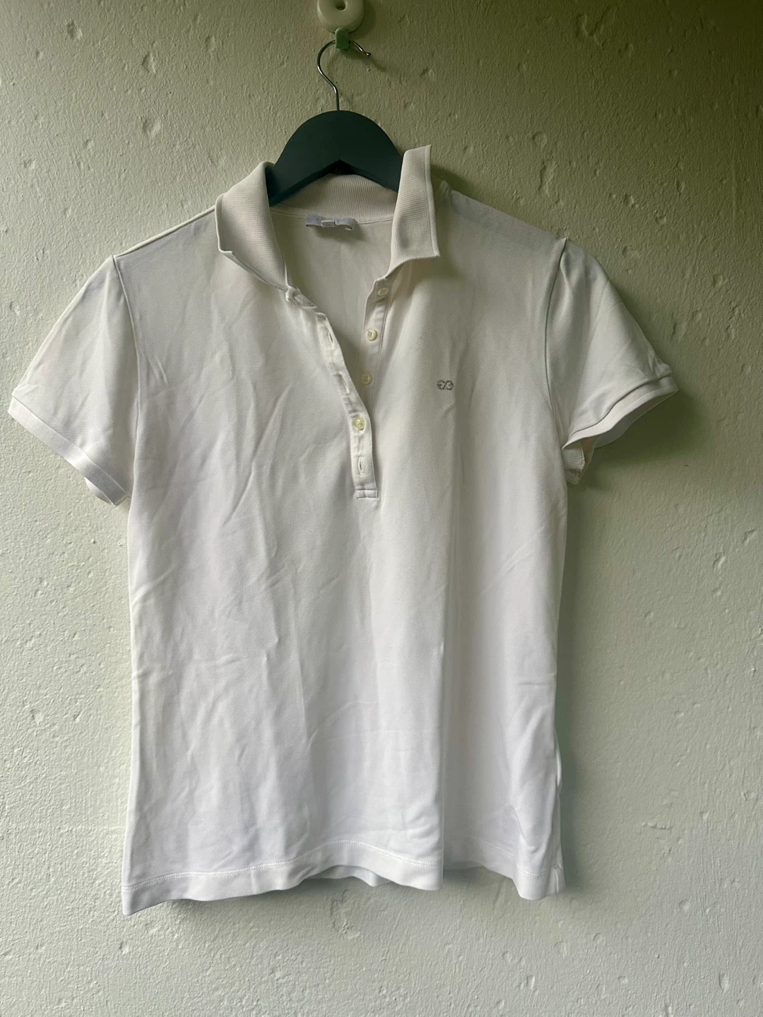 Escada Sport White Polo Shirt Womens - Size M