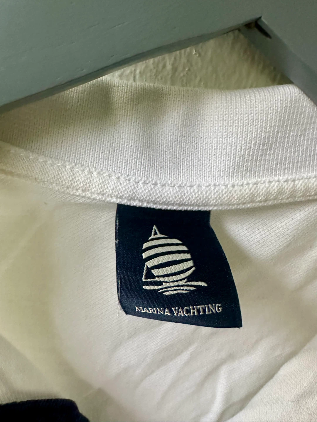White womens medium Marina Yachting Polo Shirt - photo 2