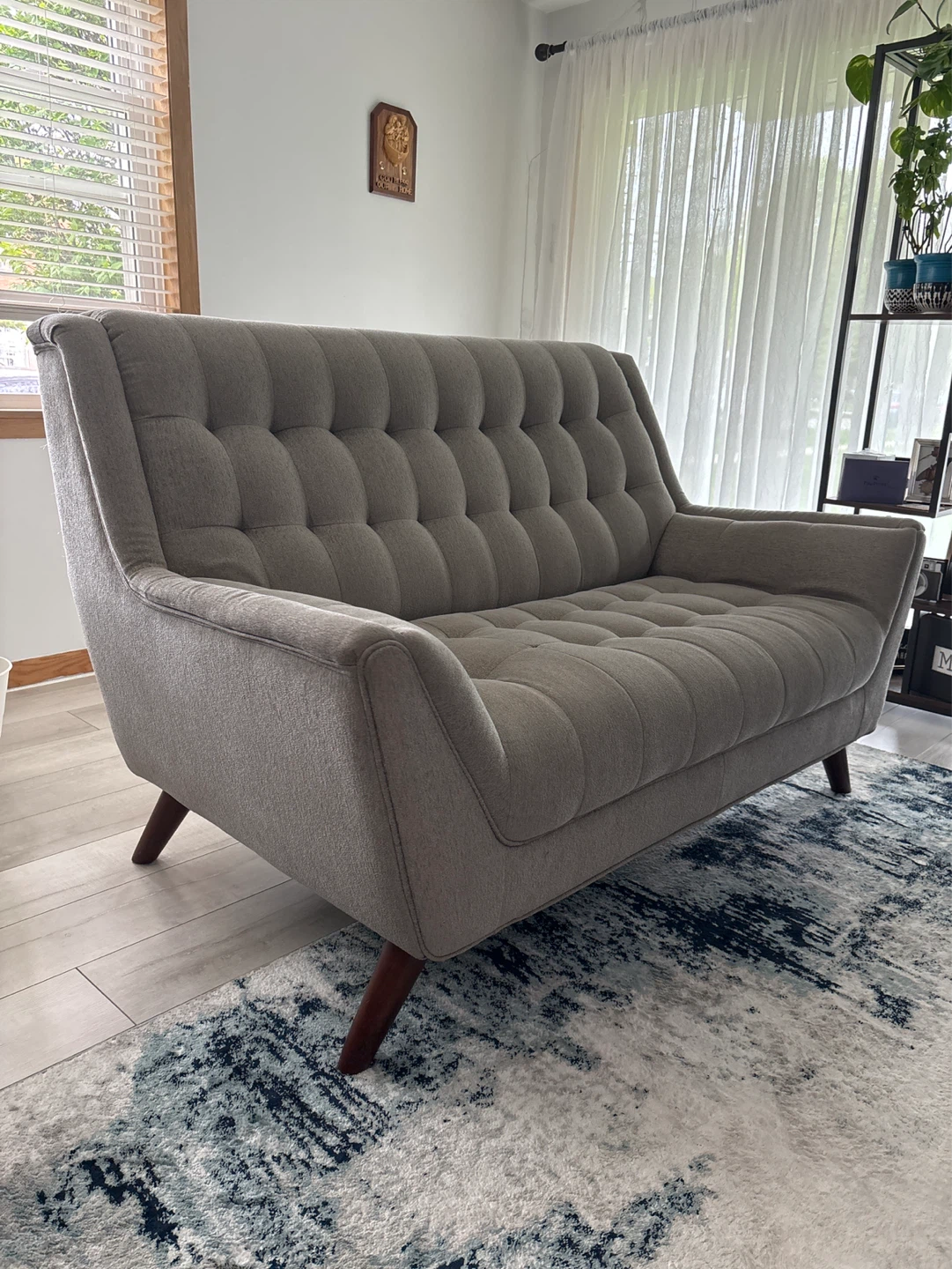 Tufted Loveseat Sofa - photo 2