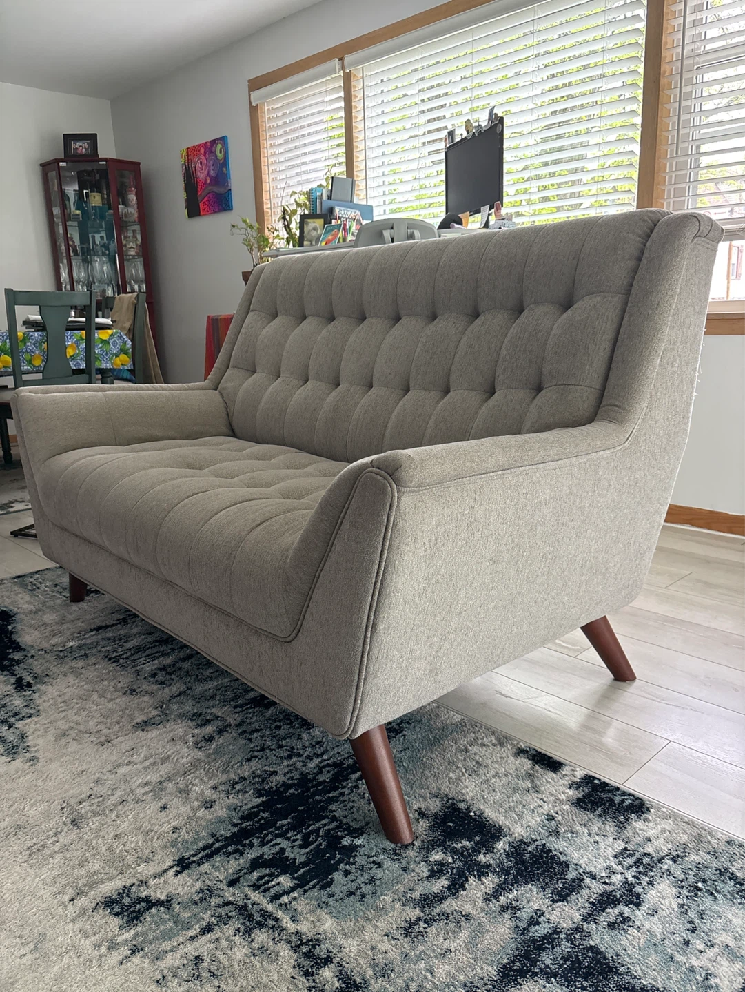 Tufted Loveseat Sofa - photo 3