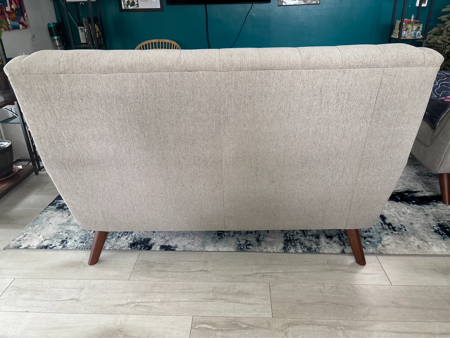 Tufted Loveseat Sofa - photo 4