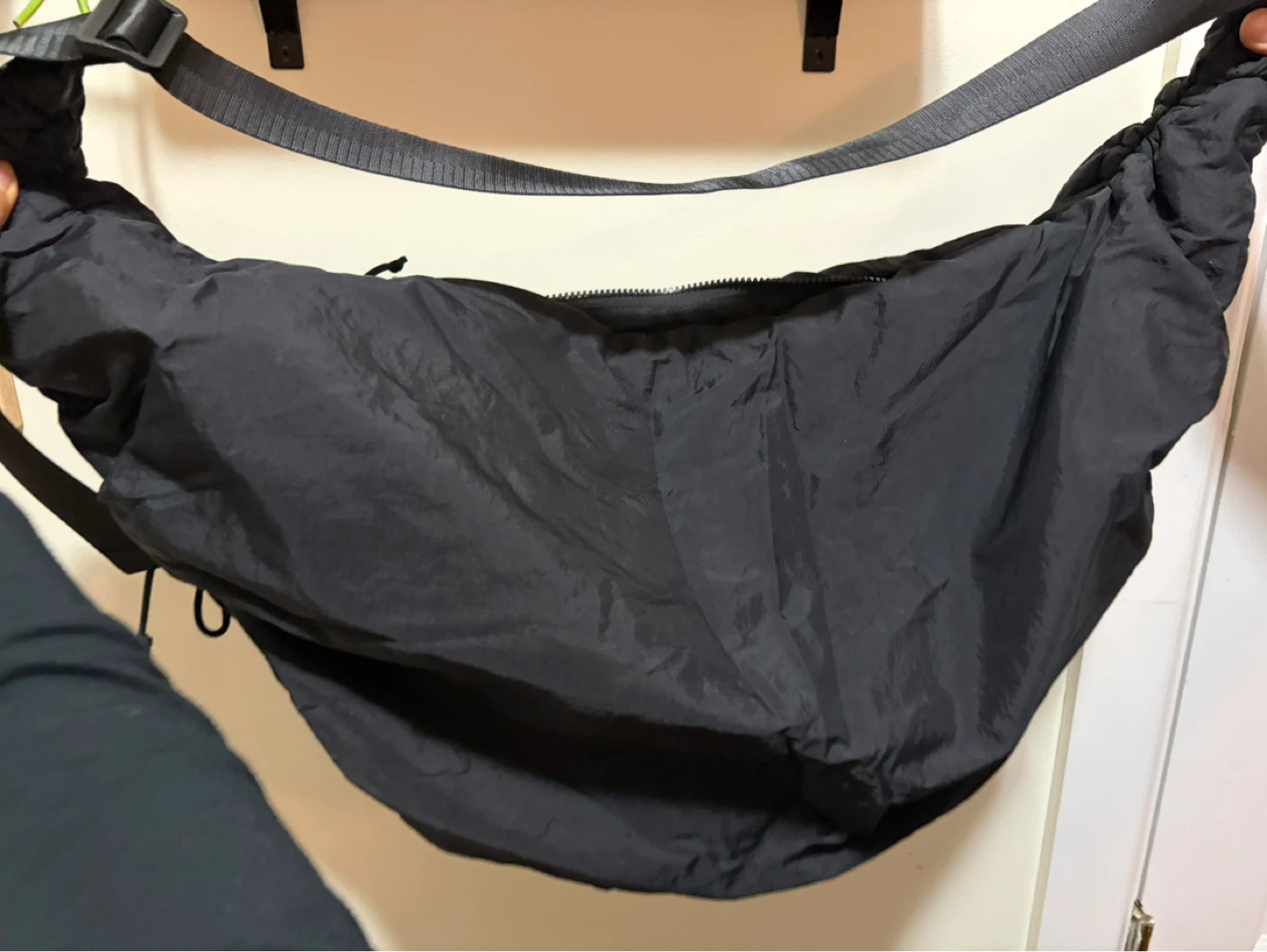 Old Navy Black Nylon Crossbody Bag