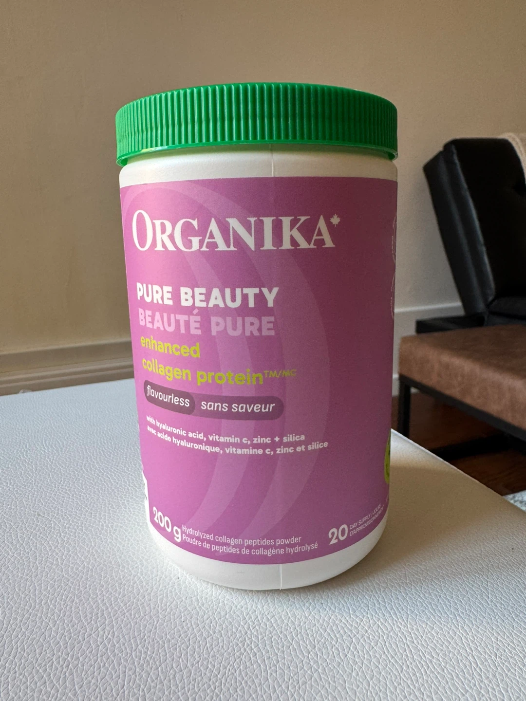 Organika Pure Beauty Collagen Protein Powder Flavourless 200g