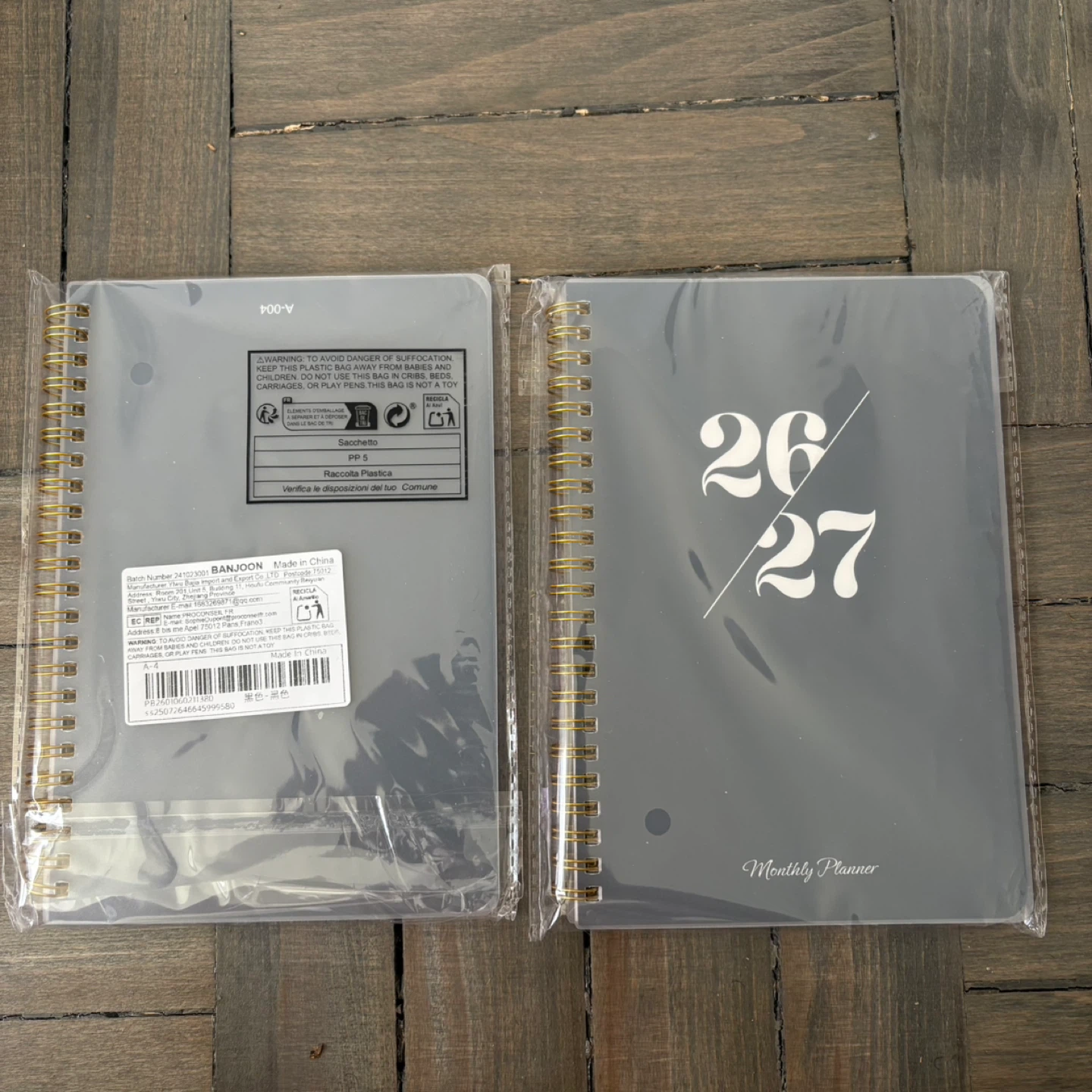 2026-2027 Monthly Planner