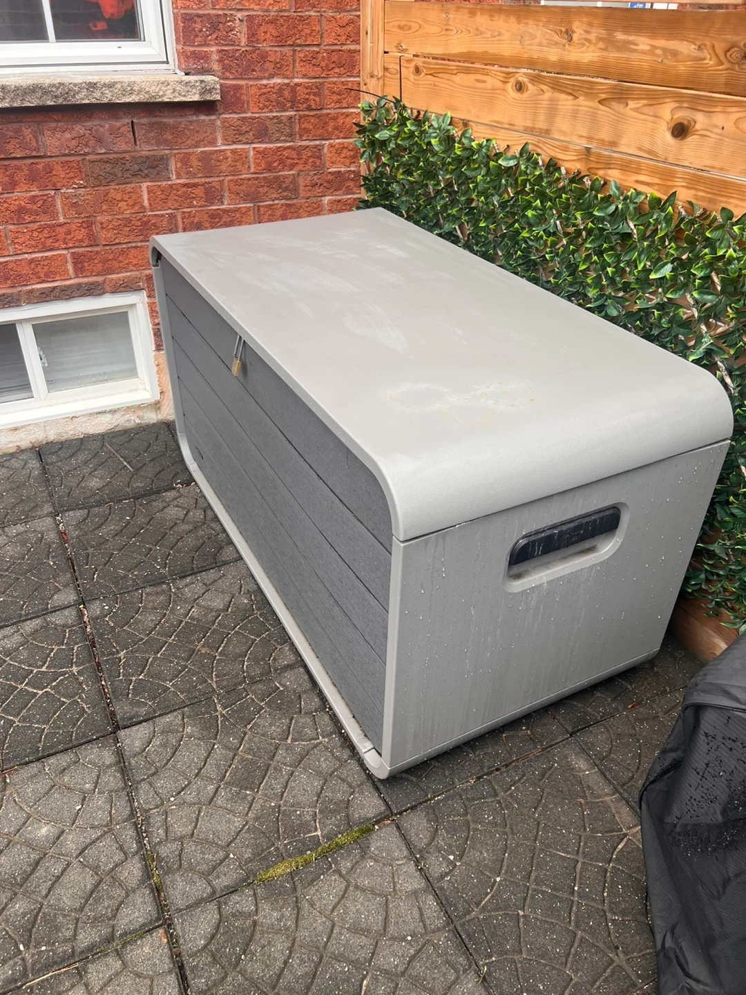 Storage Deck Box - Grey/Dark Grey - photo 2
