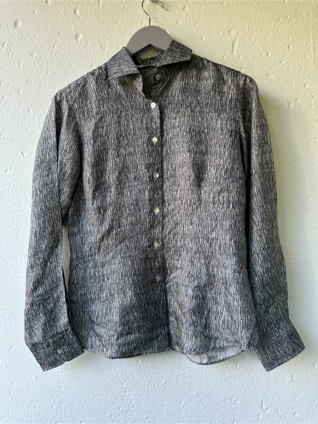 La Sposa Women's Button-Up Shirt Size 44 - Made in Italy