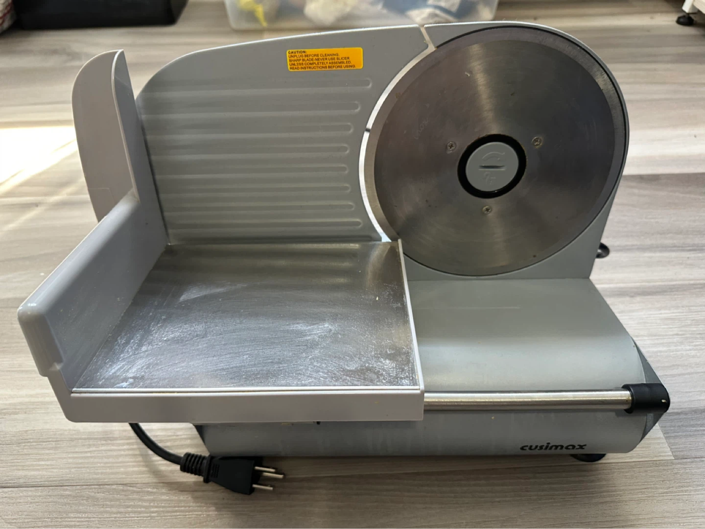 CUSIMAX Electric Food Slicer - photo 2