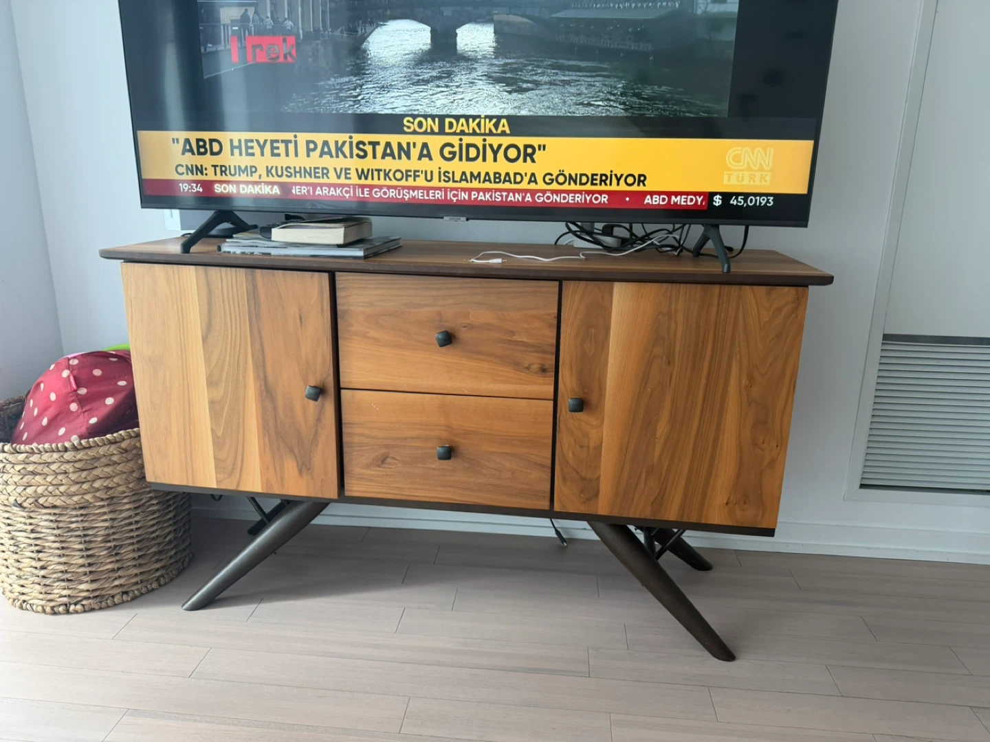 Structube Lavik Sideboard - Walnut Brown