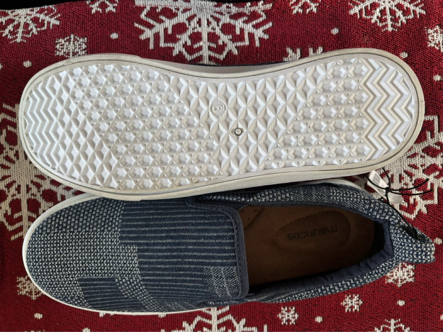 Maurice's Blue Slip-On Sneakers