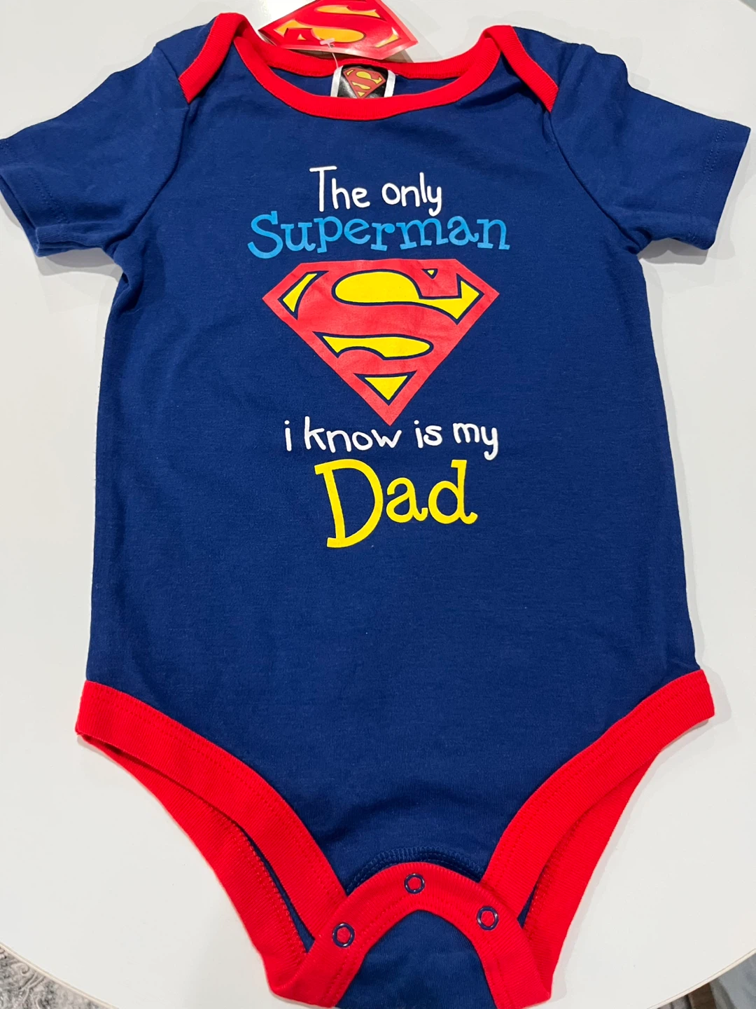 NEW with tags Superman Baby Onesie 18-24 Months