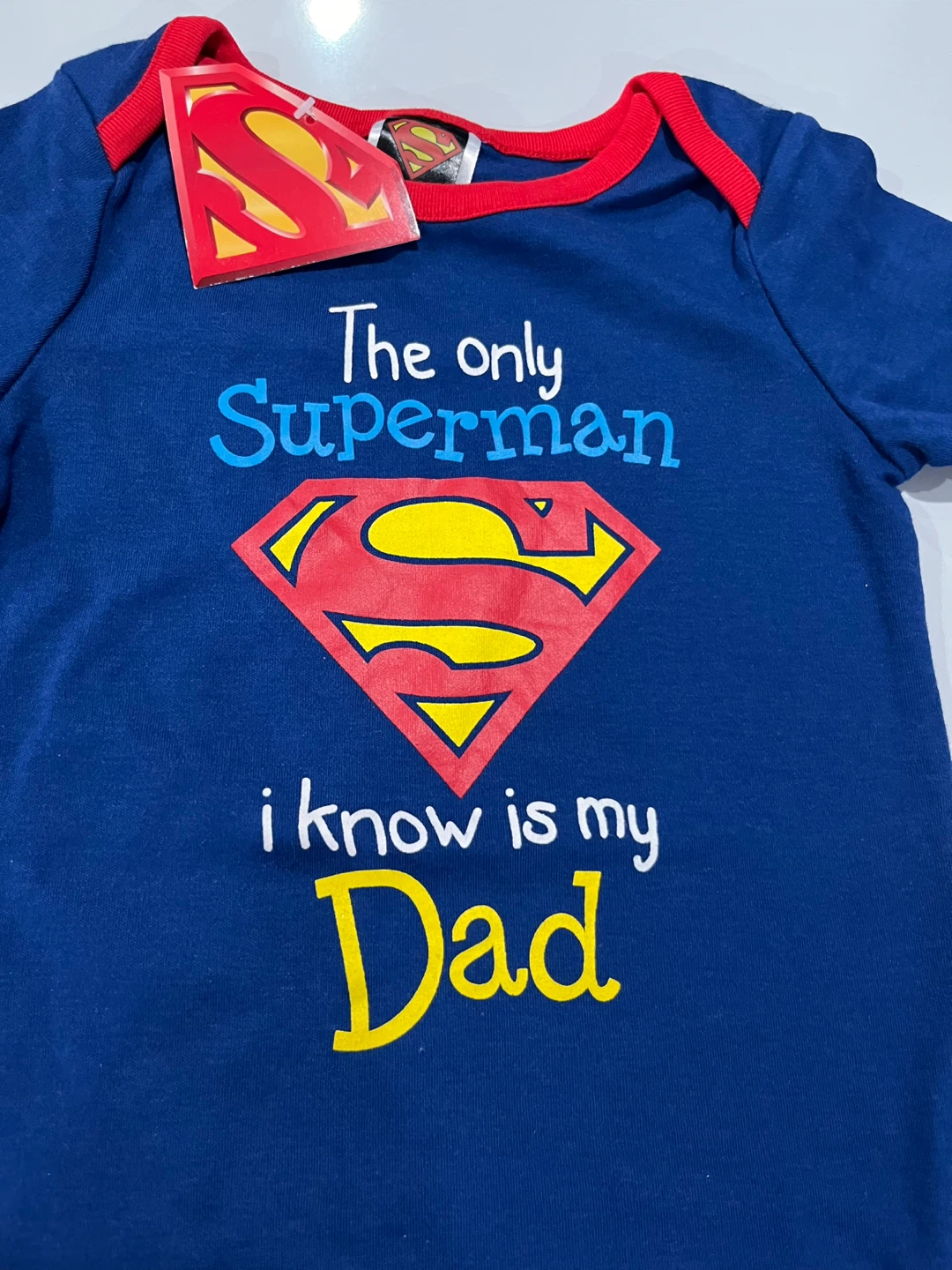 NEW with tags Superman Baby Onesie 18-24 Months - photo 4