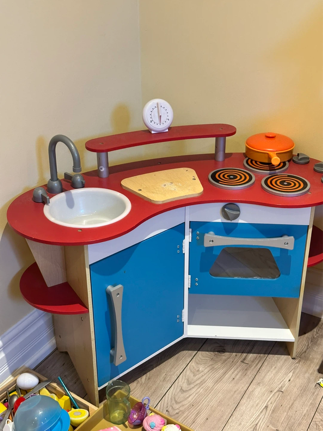 Wooden Play Kitchen and Dollhouse - photo 2