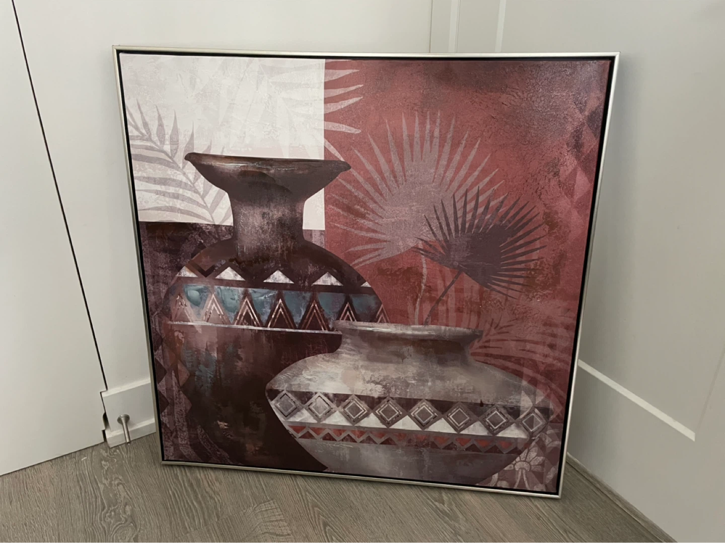 Framed Canvas Wall Art - Vases - photo 2