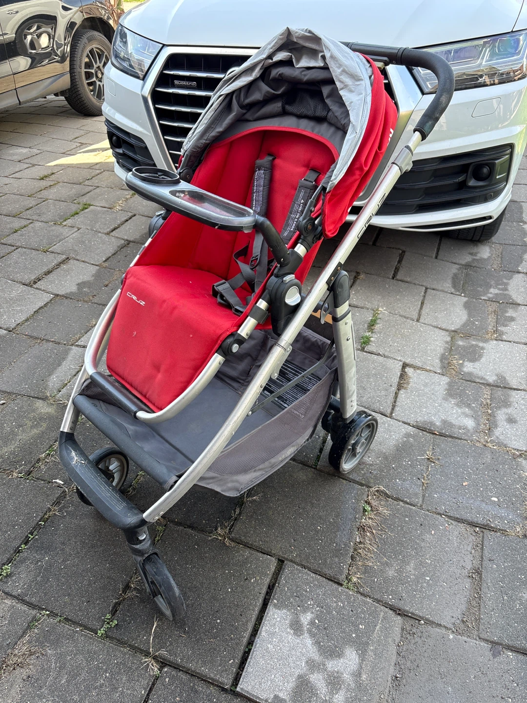 UPPAbaby Cruz Stroller with Piggyback Ride-Along Board