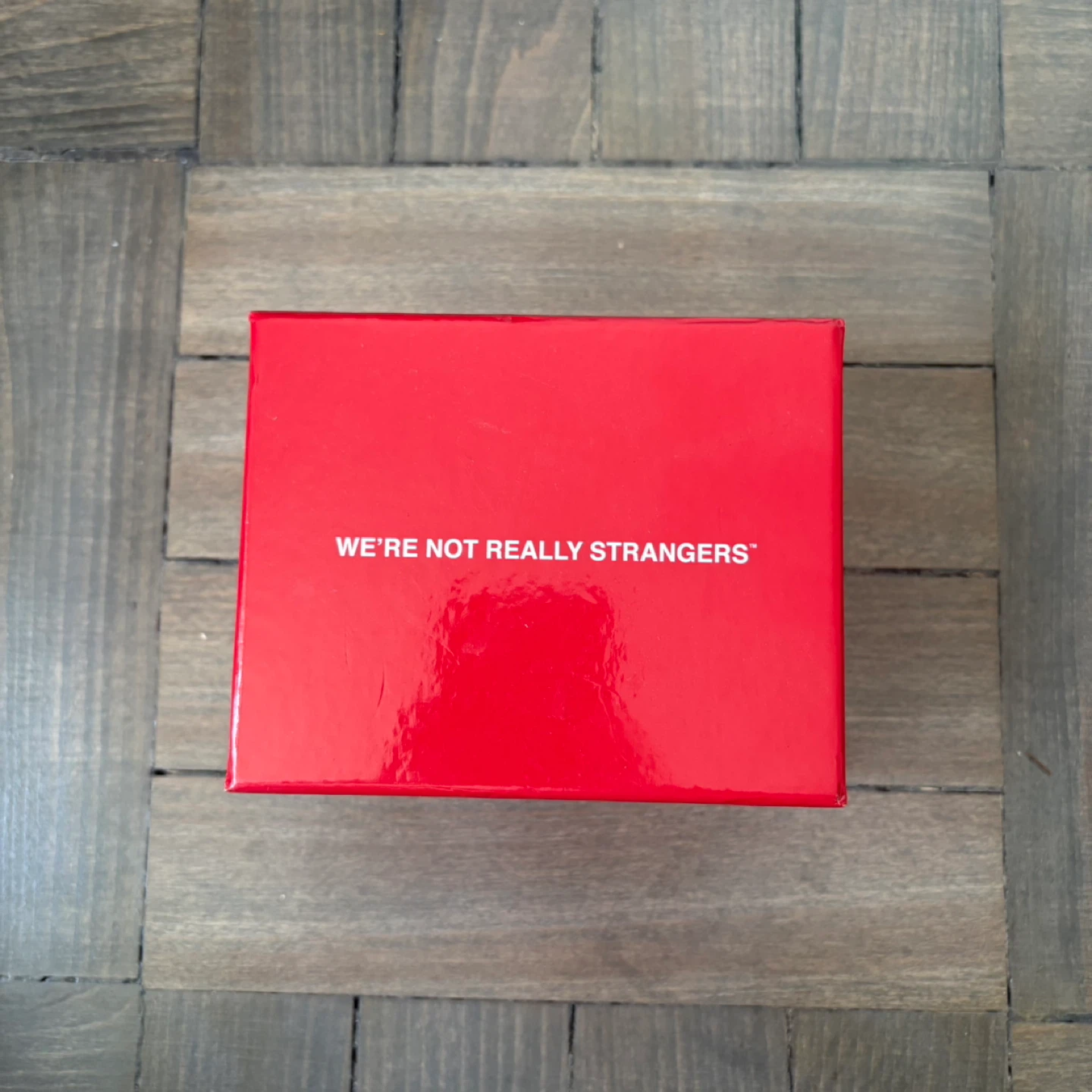 ‘We're Not Really Strangers’ Card Game