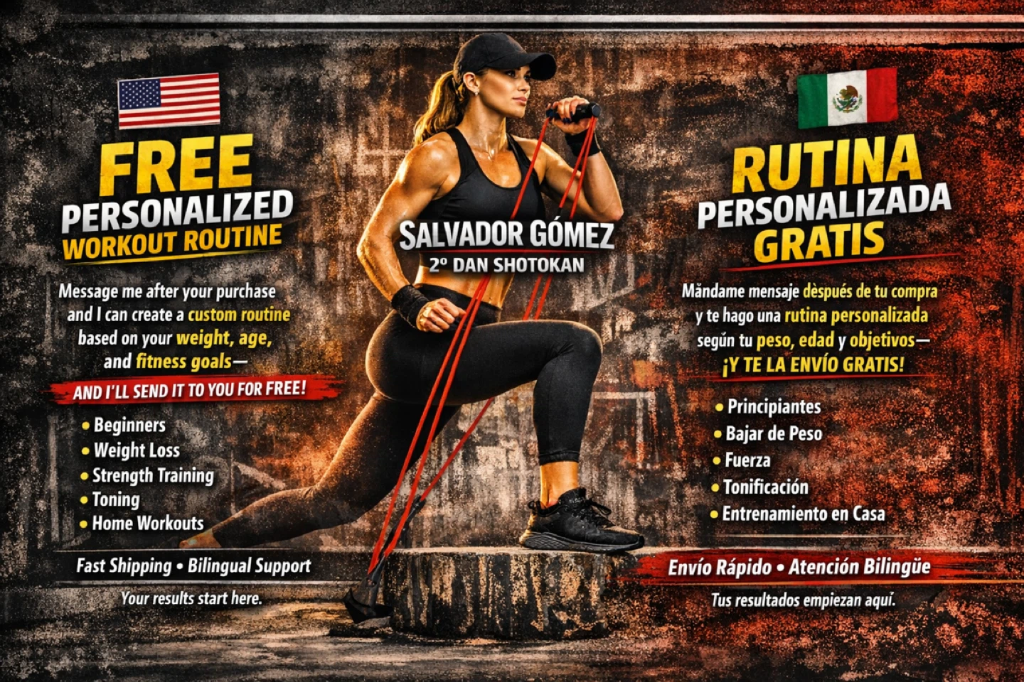Gym Resistance Bands – Free Routine Included - photo 2