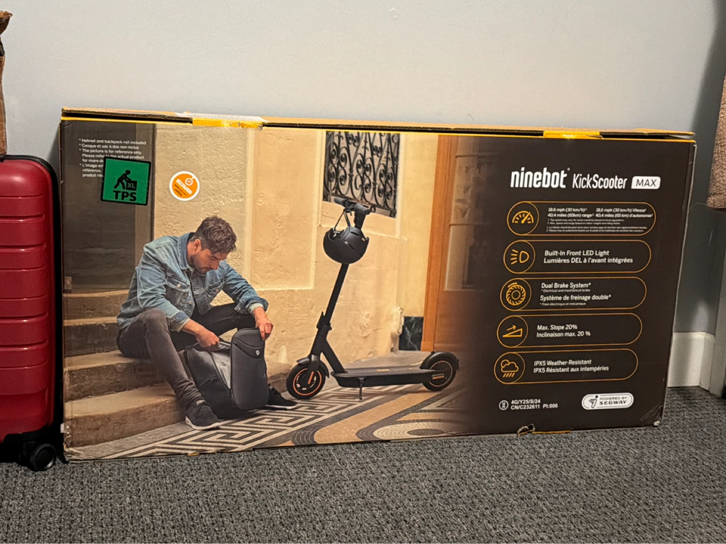 Ninebot KickScooter MAX G30P Electric Scooter - photo 3