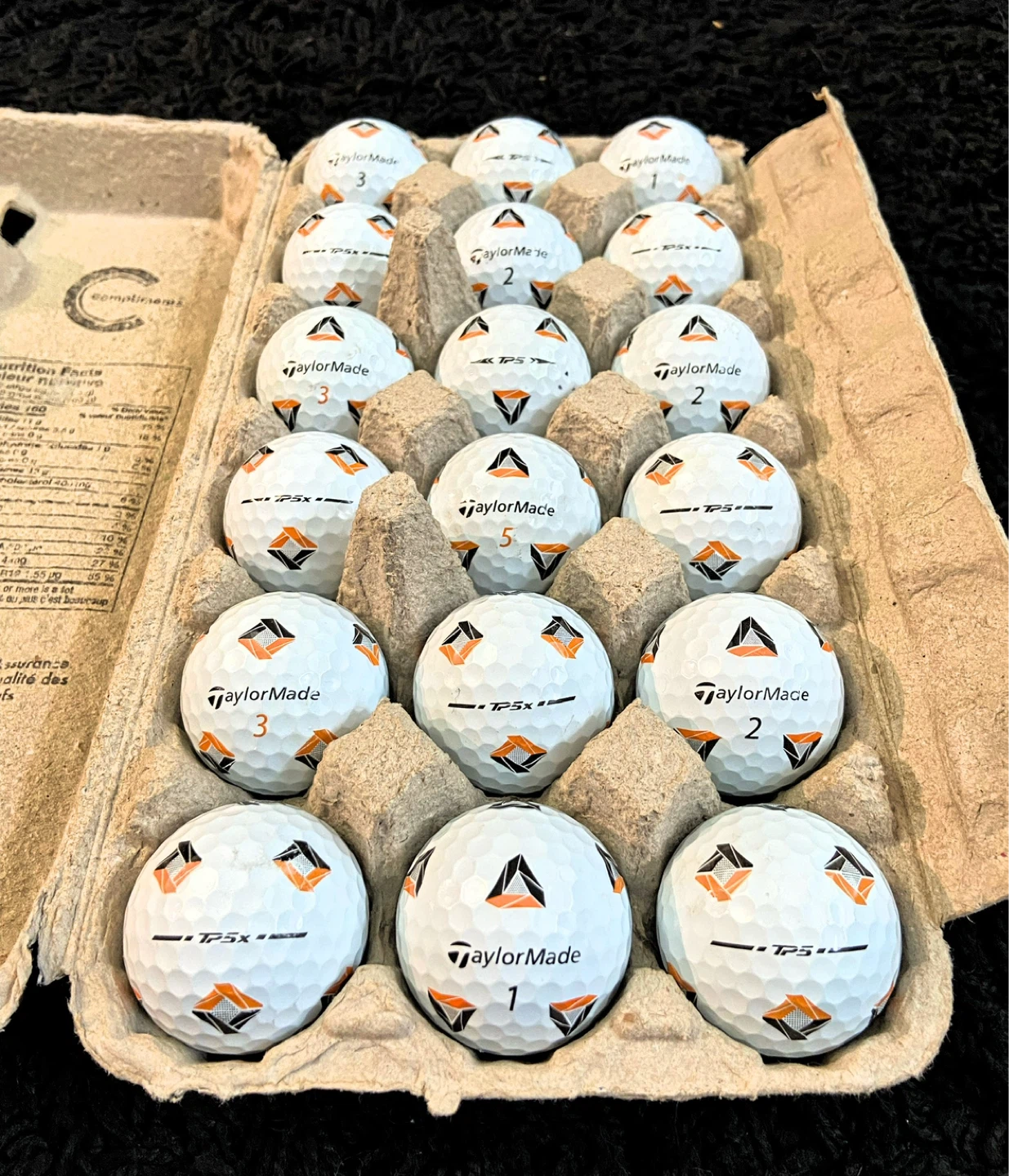 18 Taylormade TP5 Pix Series Golf Balls