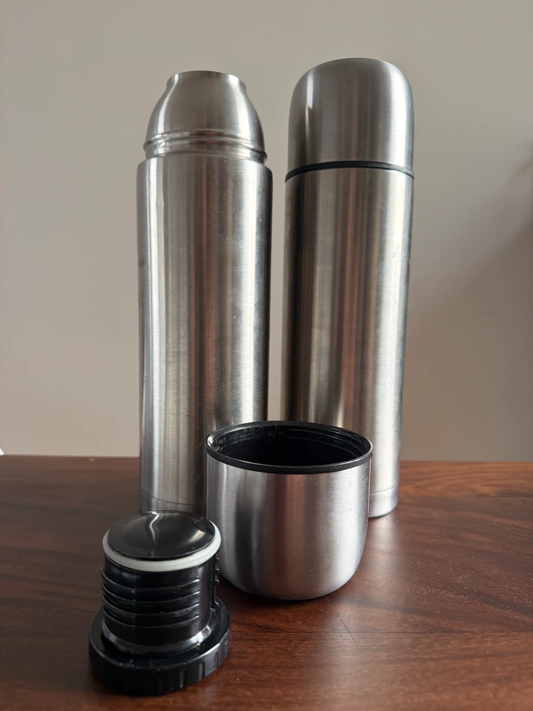 2 x IKEA Stainless Steel Thermos 🌱