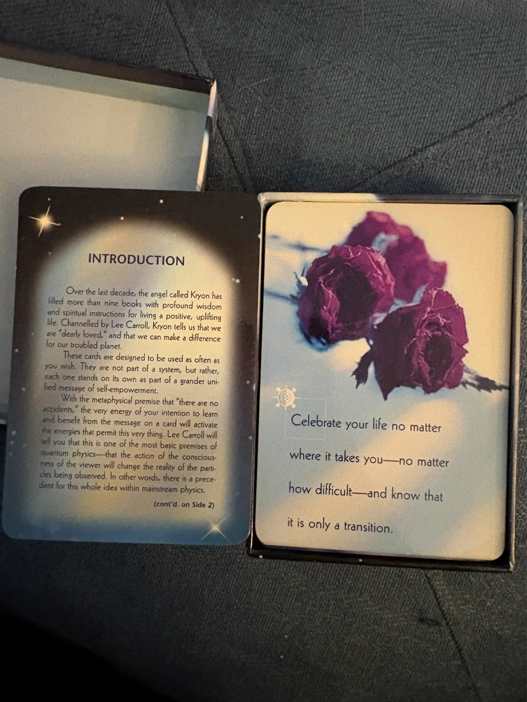Kryon Cards Inspirational Sayings Deck - photo 2
