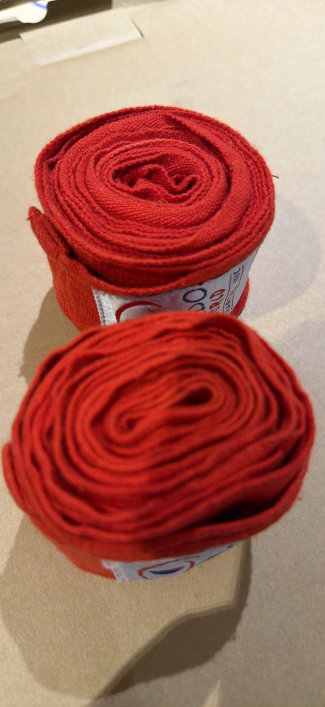 Budo World Martial Inc. Red Hand Wraps - photo 3