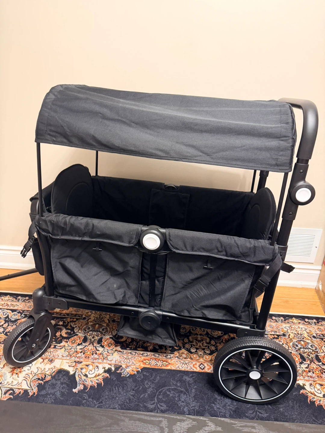 Brand new Black Double Stroller Wagon