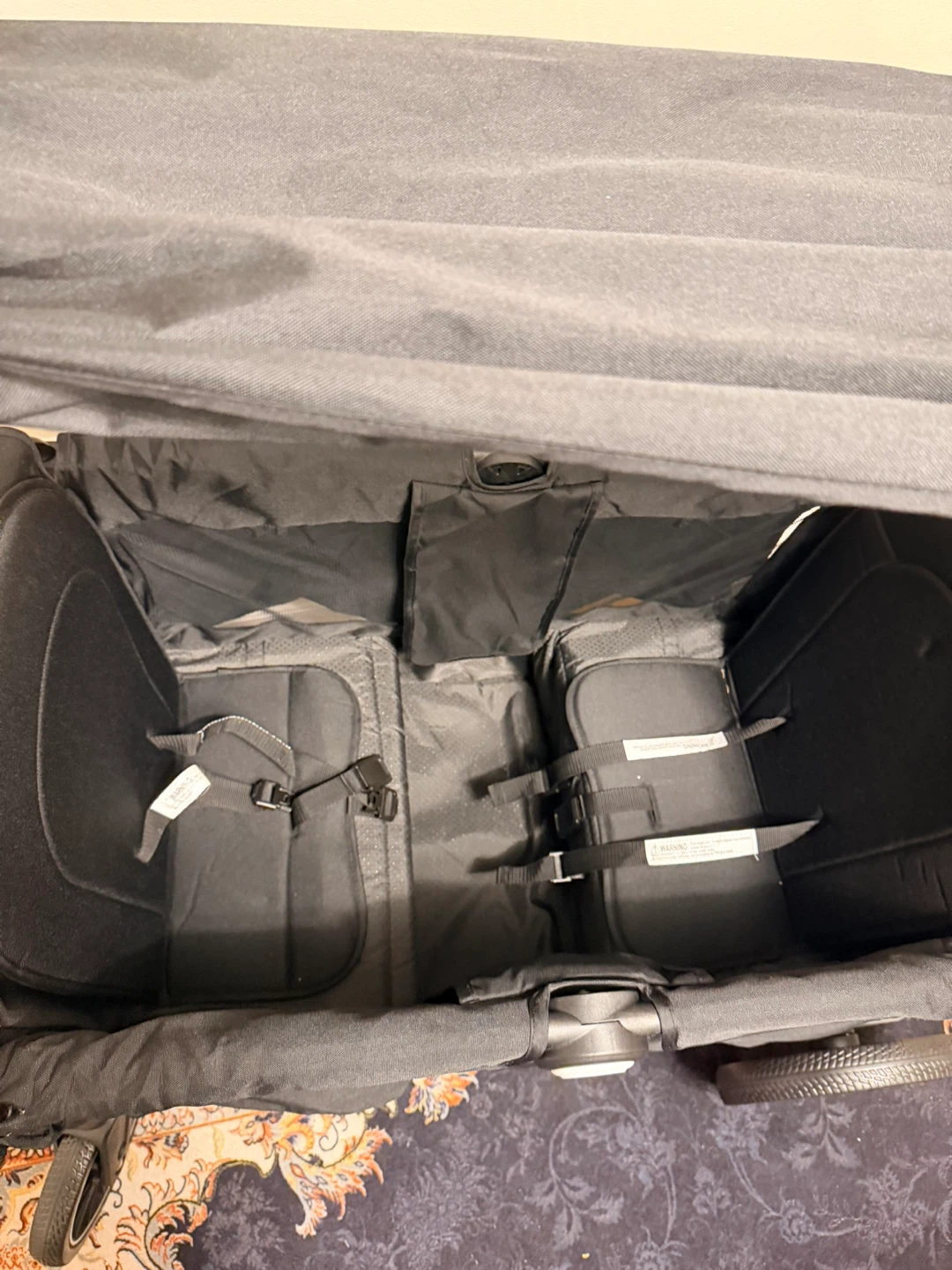 Brand new Black Double Stroller Wagon - photo 3