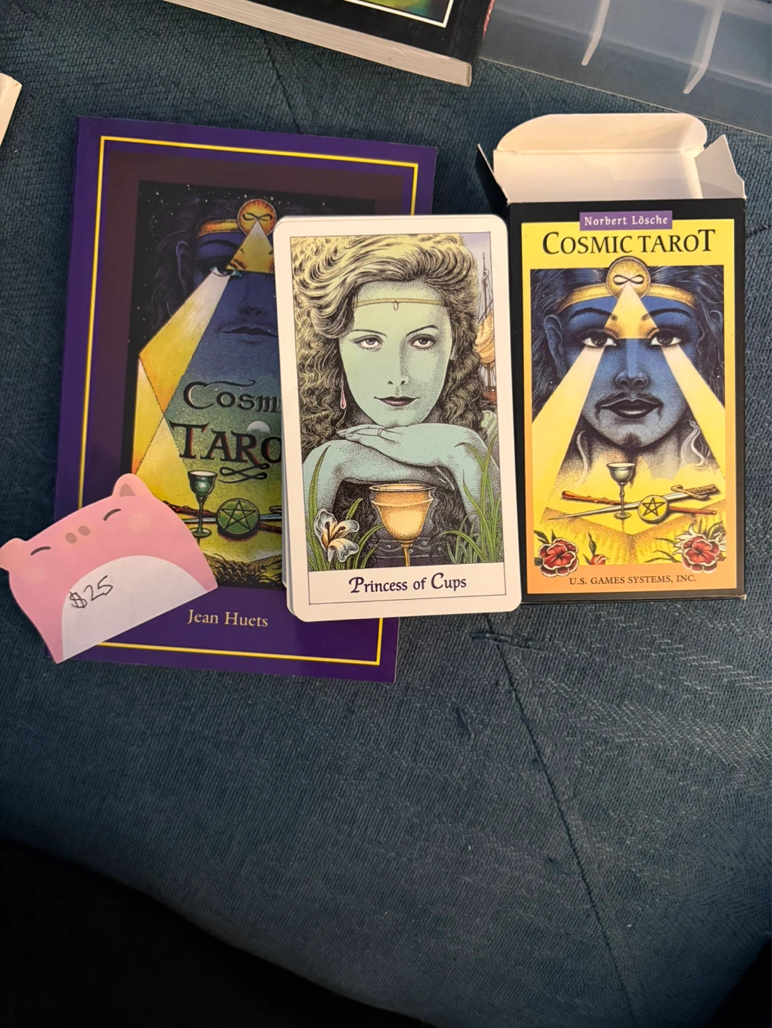 Cosmic Tarot Deck with Book - photo 2