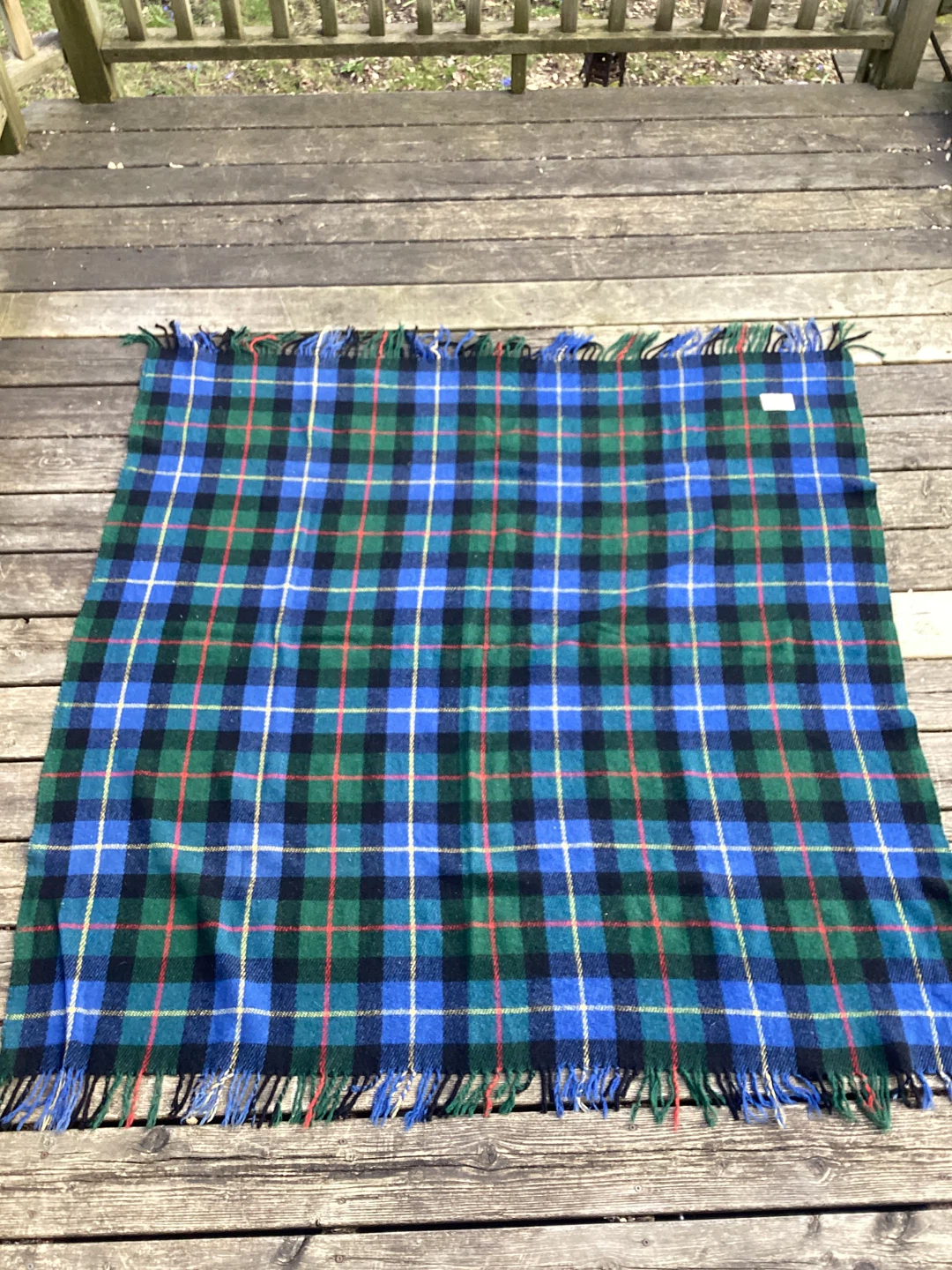 Eaton's All Wool Travel Rug Plaid