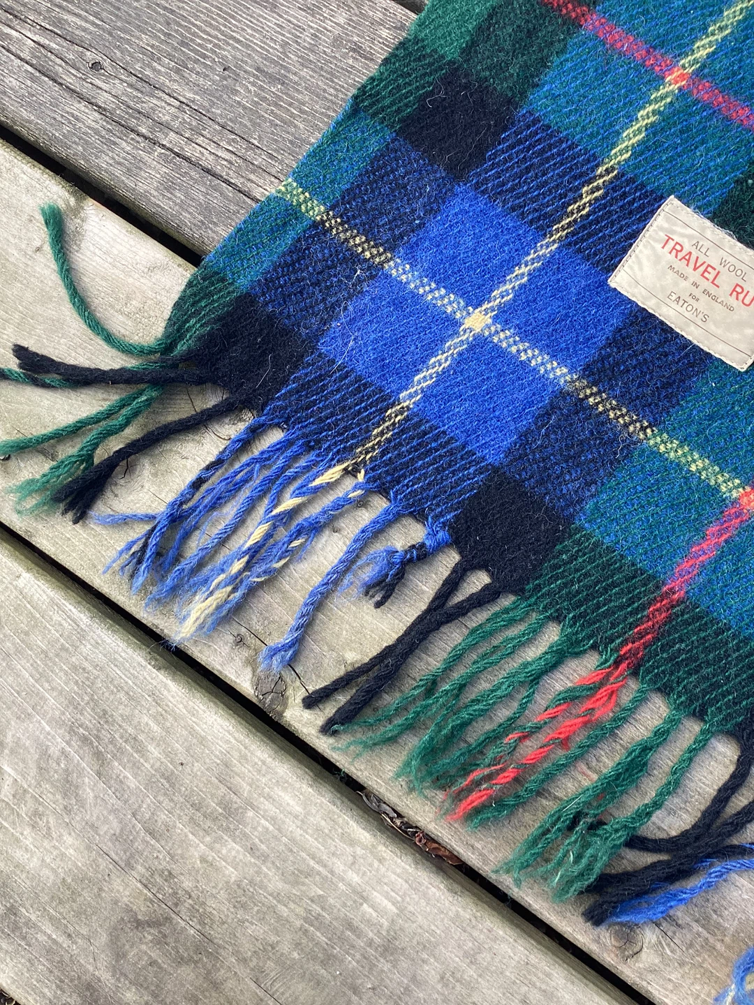 Eaton's All Wool Travel Rug Plaid - photo 5